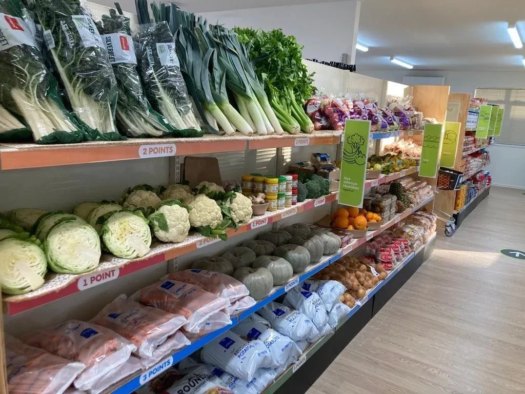 supermarket veges